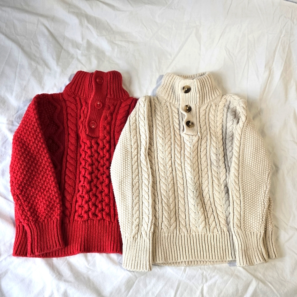 GAP Chunky Knit Sweater XS. 4/5 Little Kid.